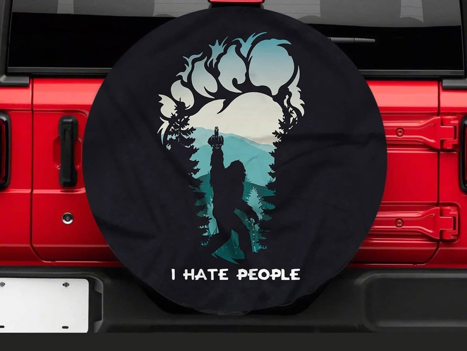 Inktee Store - I Hate People Tire Cover Image