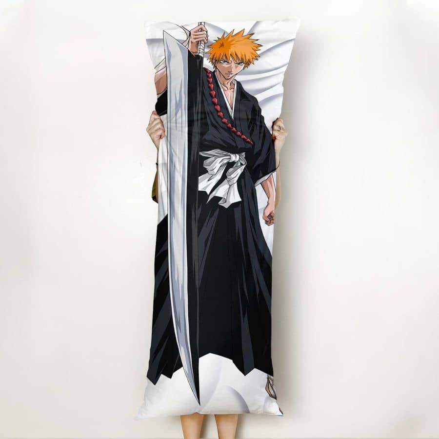 Inktee Store - Ichigo Kurosaki Body Custom Bleach Anime Gifts Pillow Cover Image