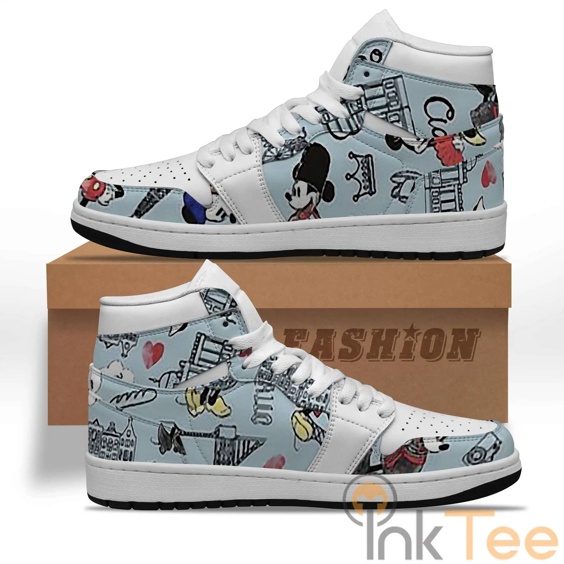 If You Can Dream It You Can Do It Mickey Mouse Custom Air Jordan Shoes