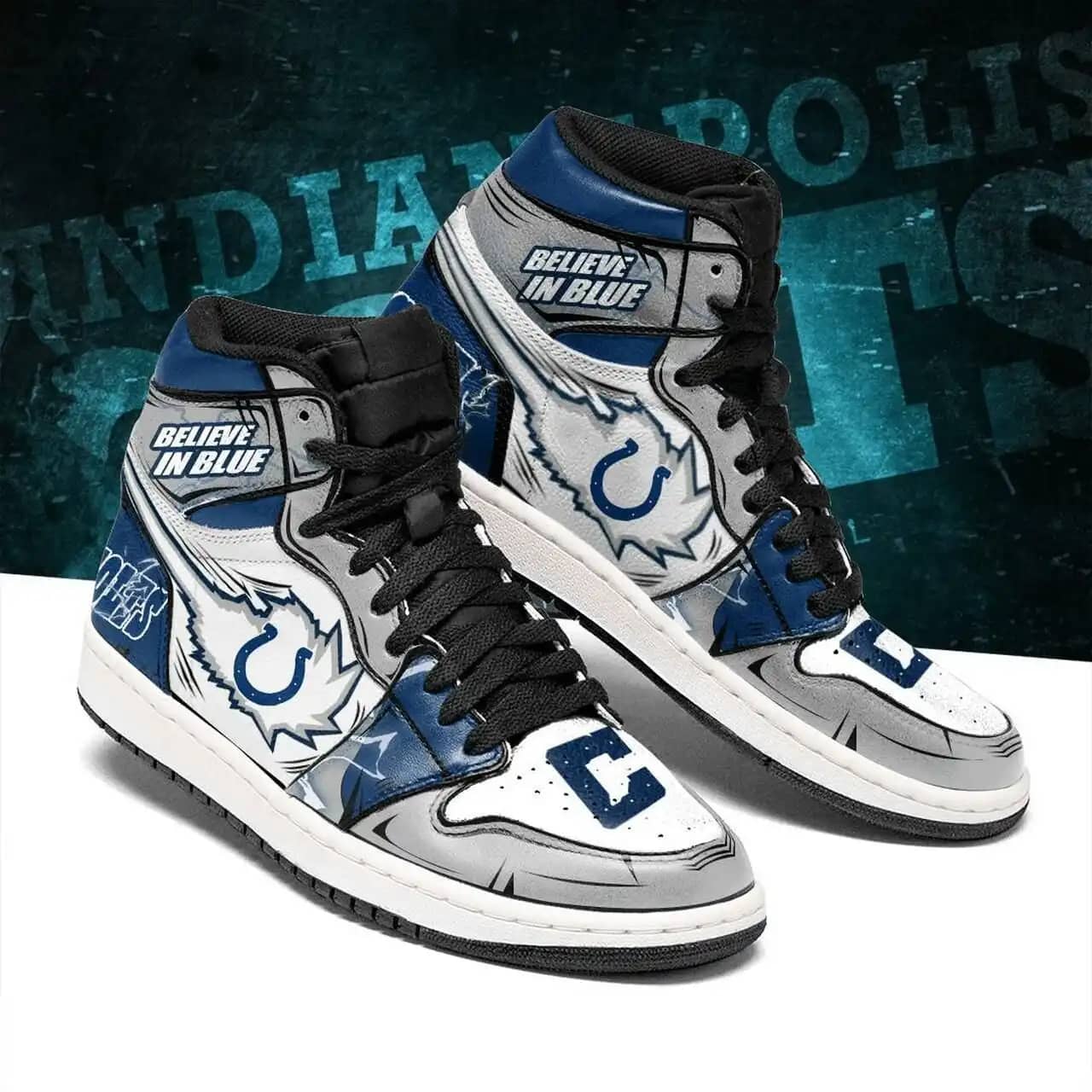 Indianapolis Colts Nfl American Football Team Perfect Gift For Sports Fans Air Jordan Shoes