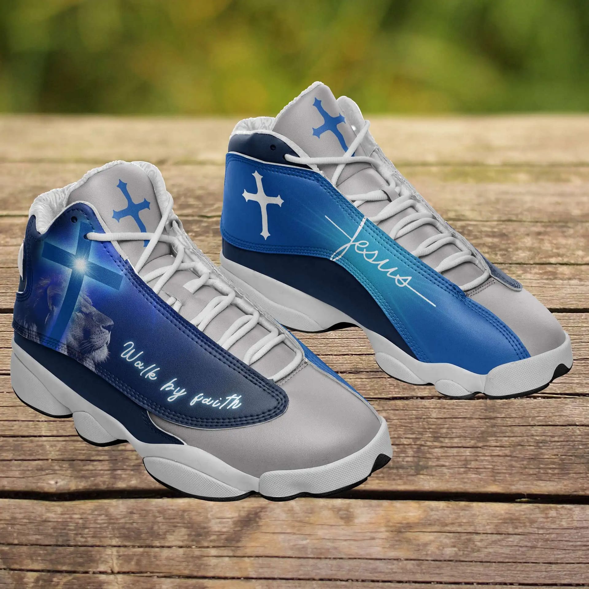 Jesus Christ Rose Cross Air Jordan Shoes