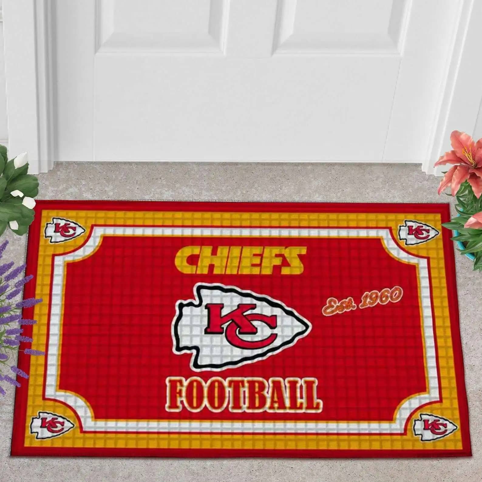 Kansas City Chiefs 1960 Doormat