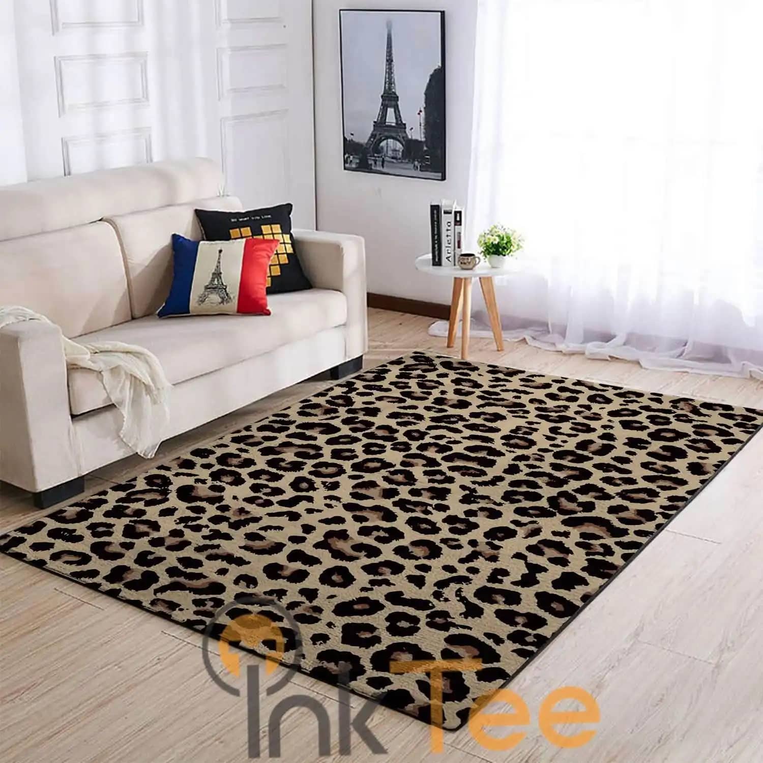 Leopard Skin Living Room Area Amazon No4012 Rug