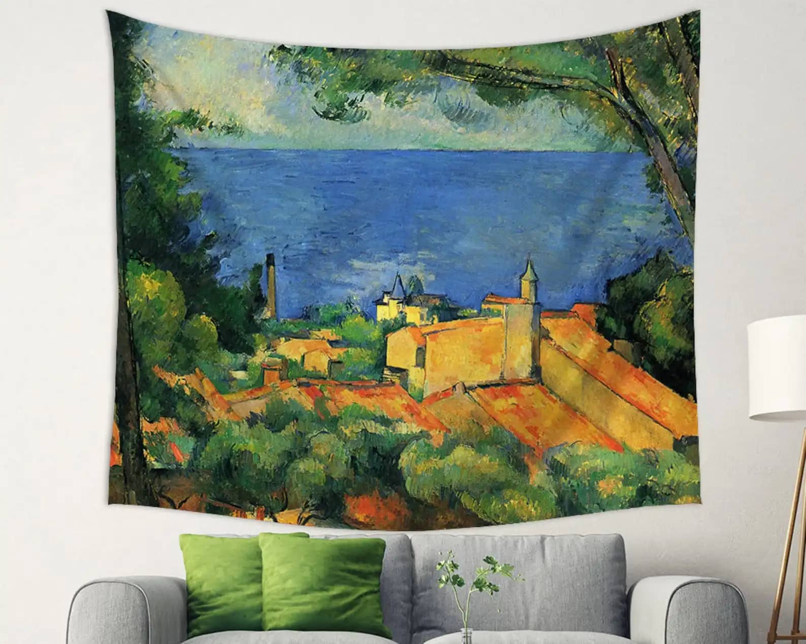 Life Is Like A Landscape Matisse Backdrop Decor Tapestry