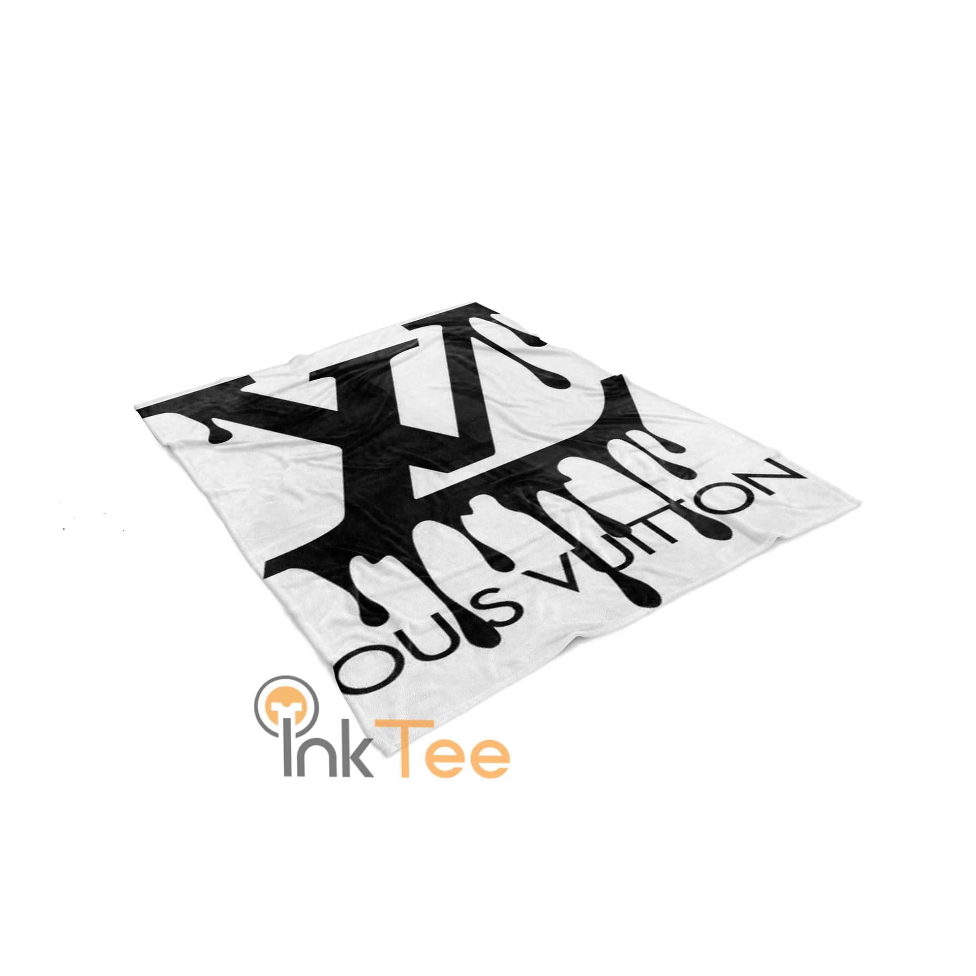 Inktee Store - Louis Vuitton Limited Edition Amazon Best Seller Sku 4033 Fleece Blanket Image