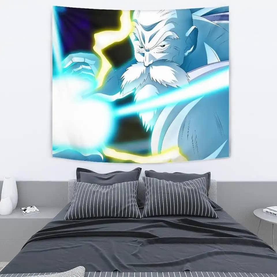 Master Roshi Kame Hame For Dragon Ball Fan Gift Idea Wall Decor Tapestry