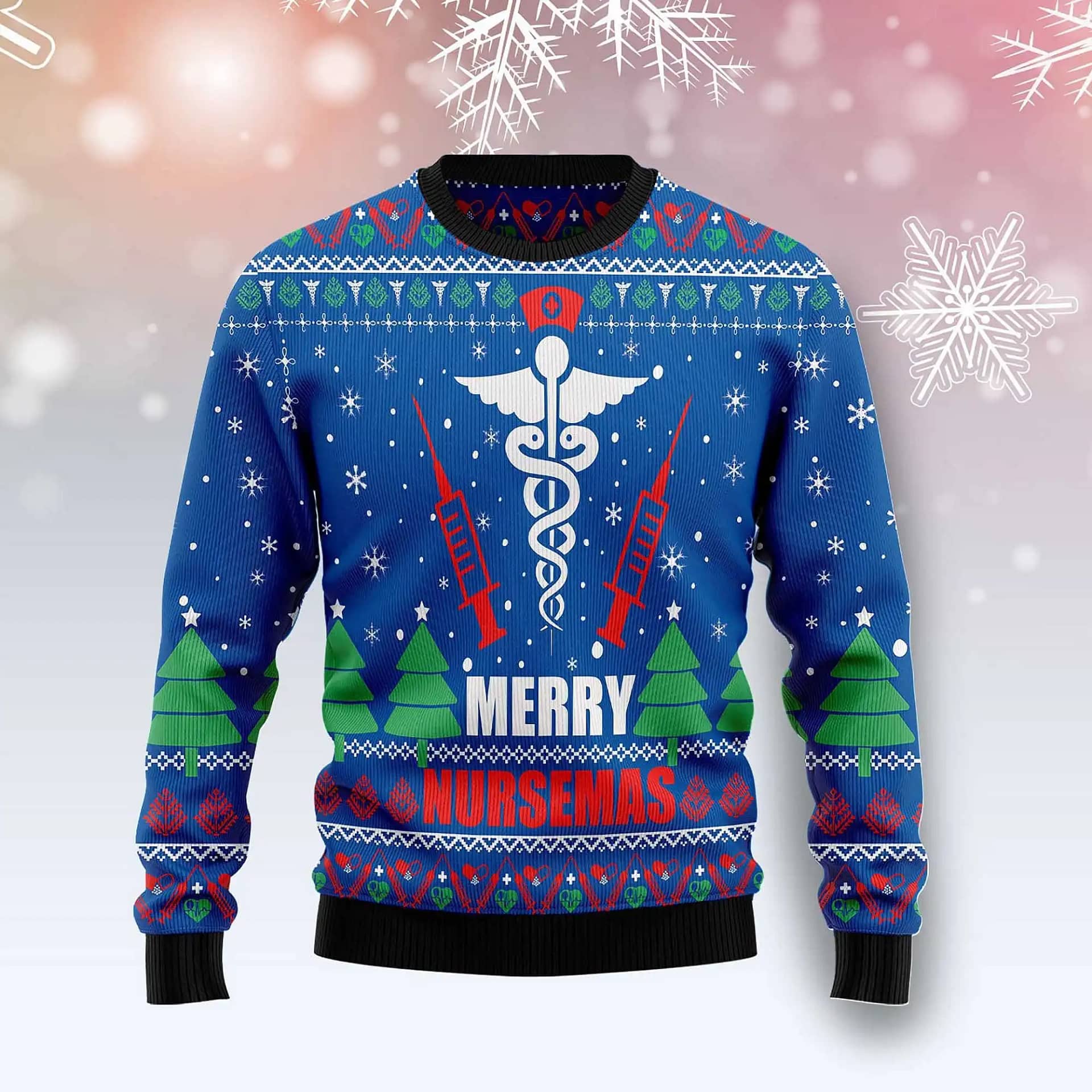 Merry Nursemas Best Holiday Gifts Ugly Sweater
