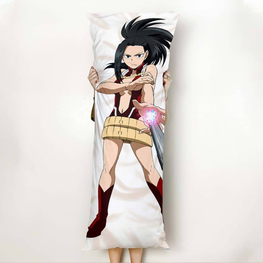 Inktee Store - Mha Momo Yaoyorozu Anime Gifts Idea For Otaku Girl Pillow Cover Image