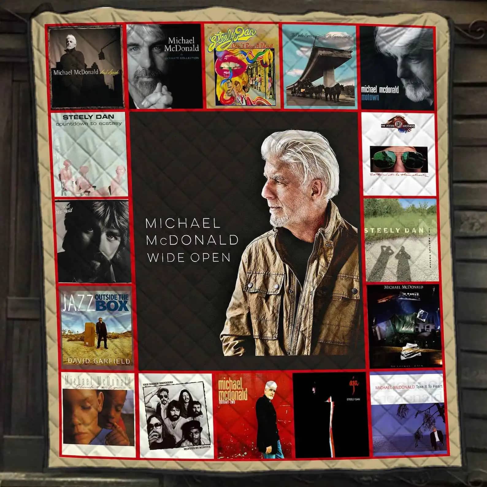Michael Mcdonald Albums Blanket Gift For Lovers Quilt