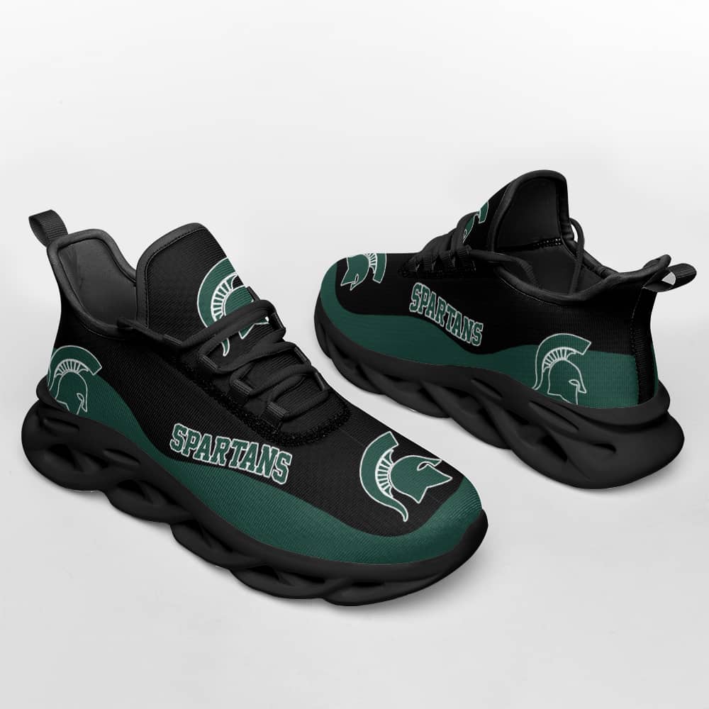 Inktee Store - Michigan State Spartans Ncaa Team Urban Max Soul Shoes Image