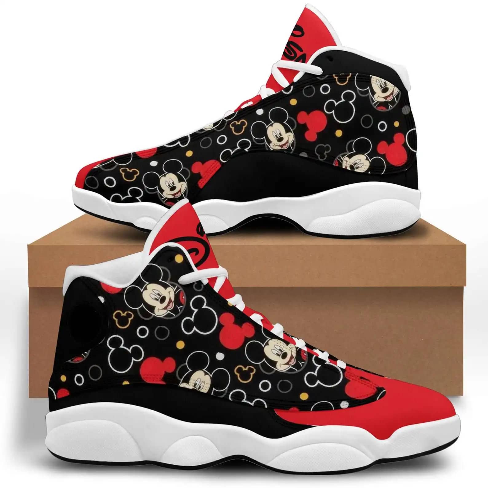 Mickey Mouse Air Jordan Shoes