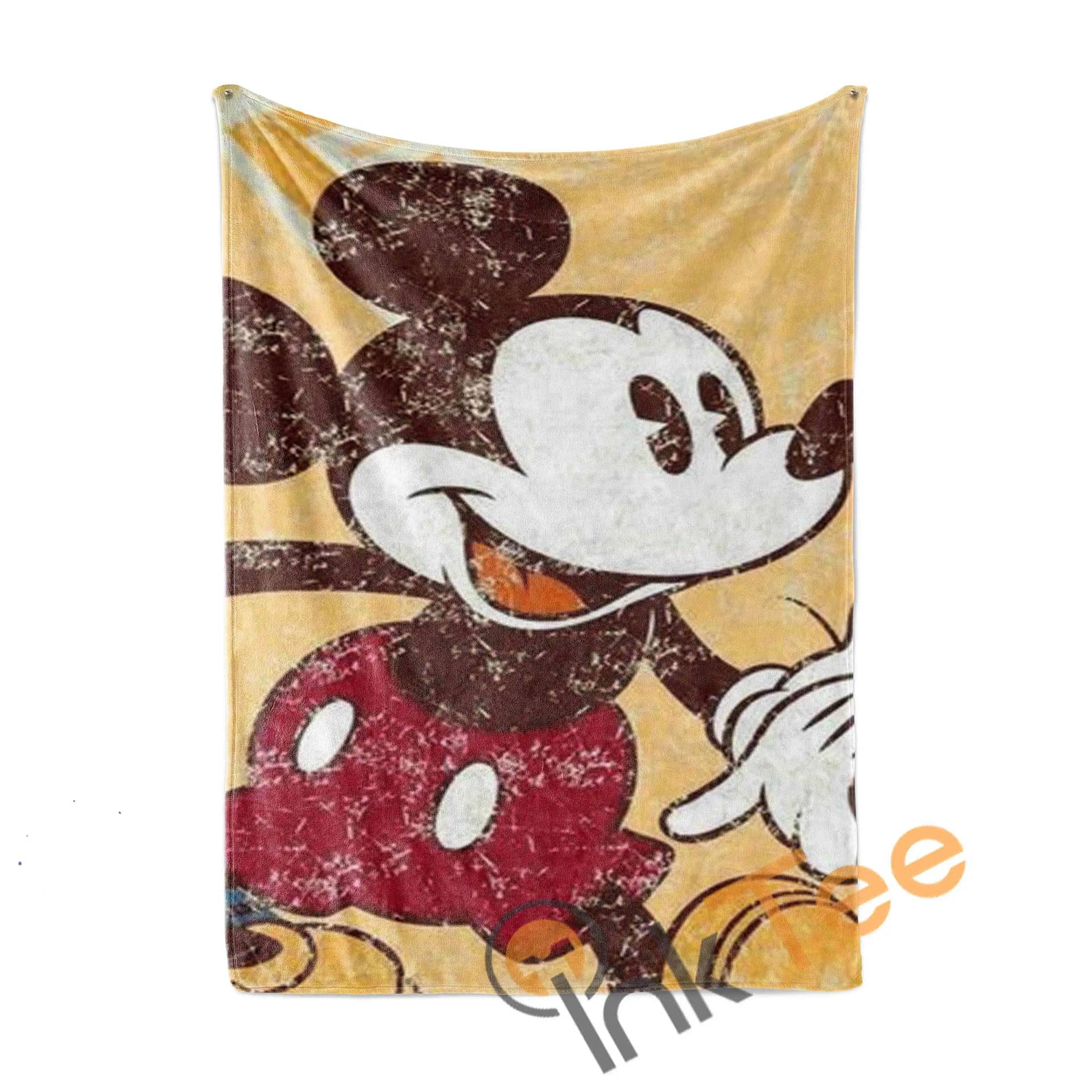 Mickey Mouse Limited Edition Amazon Best Seller Sku 4088 Fleece Blanket