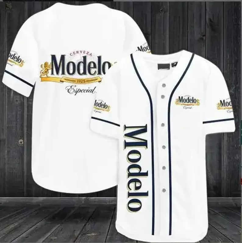 Modelo Beer Gift Man Father Custom Baseball Jersey