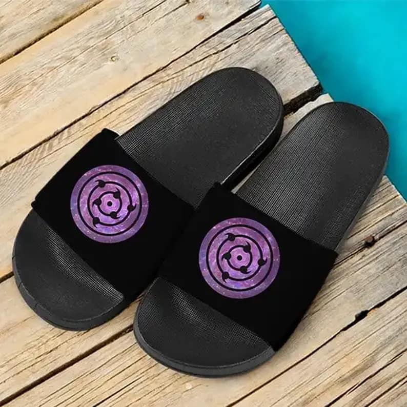 Naruto Shippuden Sasuke’s Rinnegan Slide Sandals