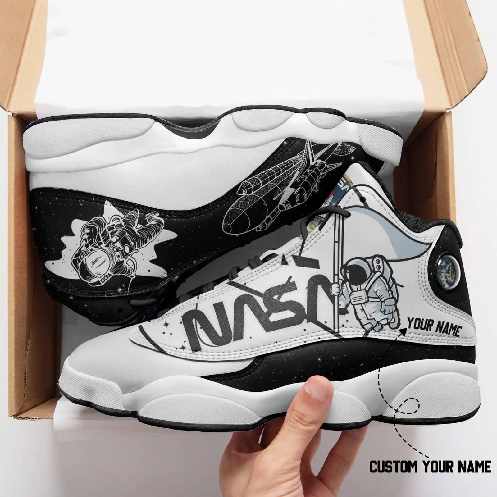 Nasa Personalized Air Jordan Shoes