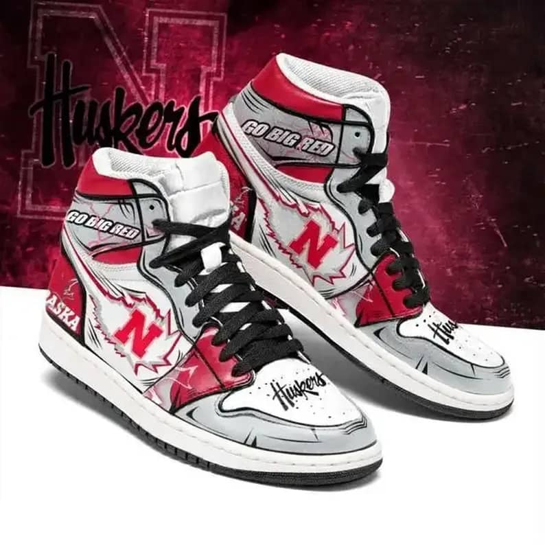 Nebraska Cornhuskers Ncaa American Football Team Perfect Gift For Sports Fans Air Jordan Shoes