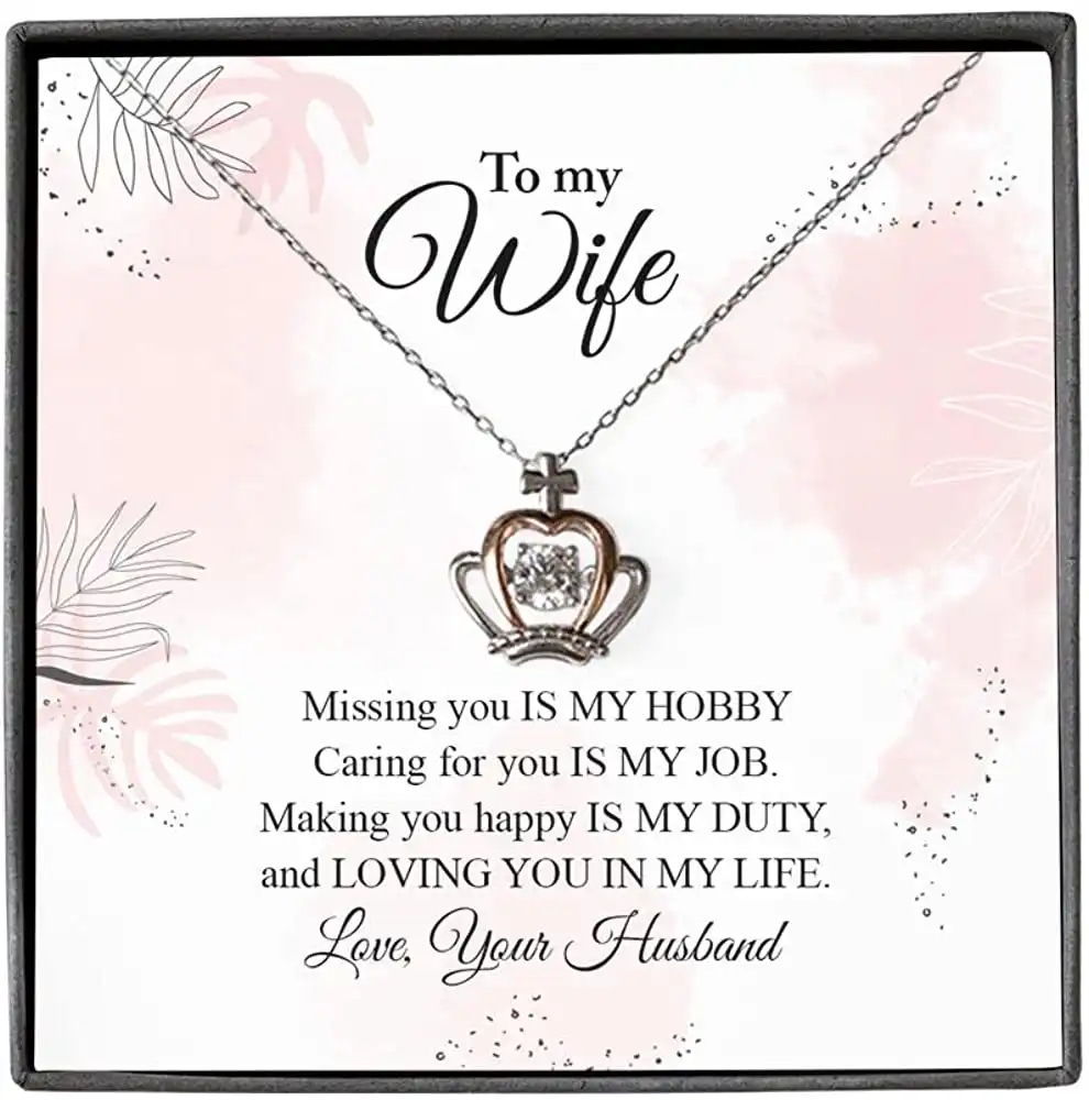 Necklace Jewelry For Women Crown Pendant Personalized Gifts