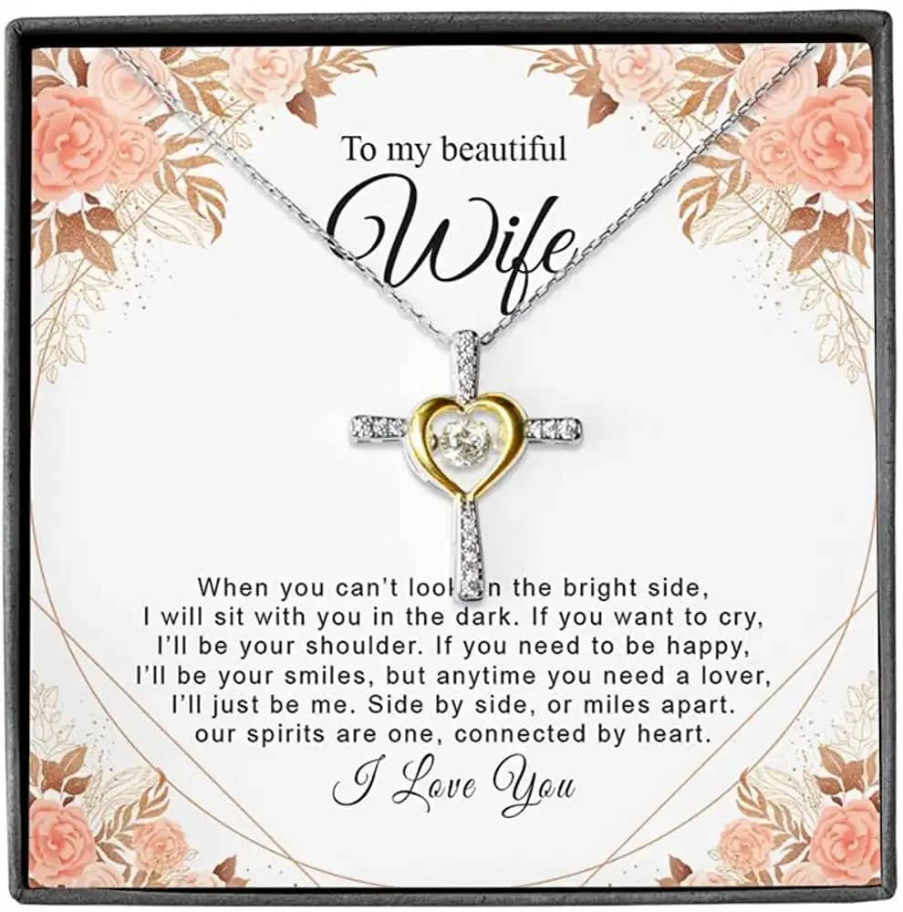 Necklace Jewelry For Women Fiance Gift Cross Dancing Personalized Gifts
