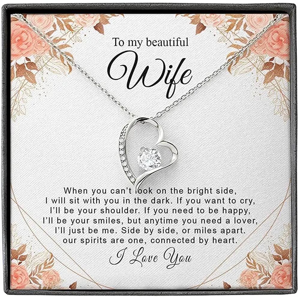 Necklace Jewelry For Women Fiance Gift Forever Love Personalized Gifts