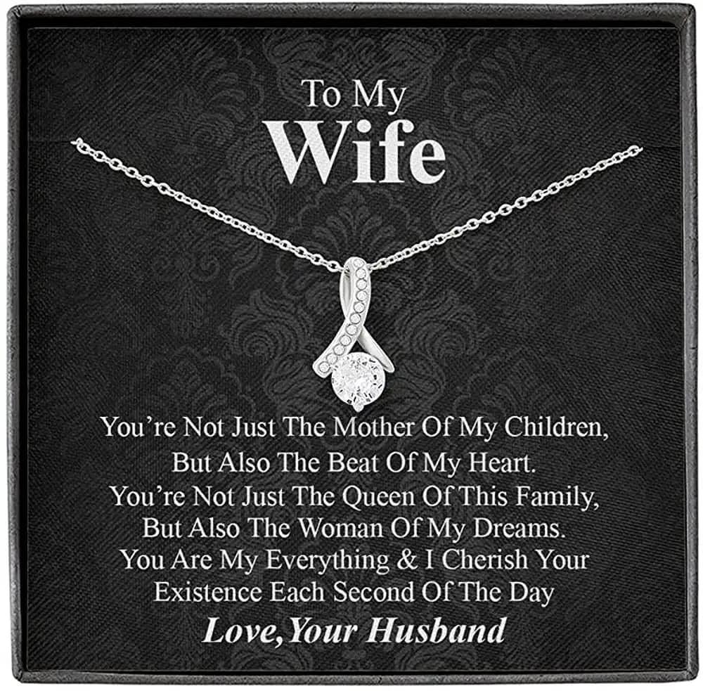 Necklace Jewelry For Women To My Wife Alluring Personalized Gifts