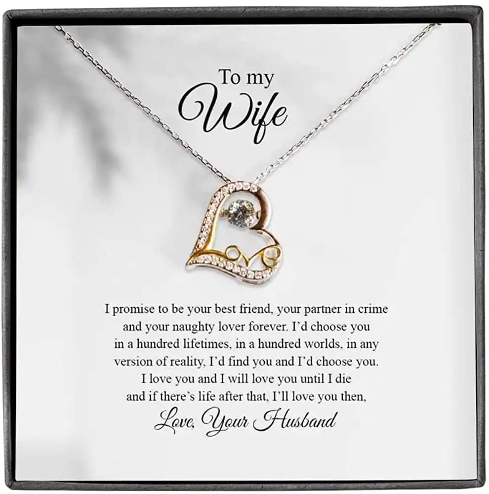 Necklace Jewelry For Women To My Wife Love Dancing Personalized Gifts