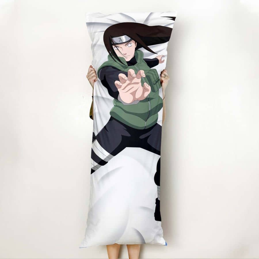 Inktee Store - Neji Hyuga Custom Naruto Anime Gifts Pillow Cover Image