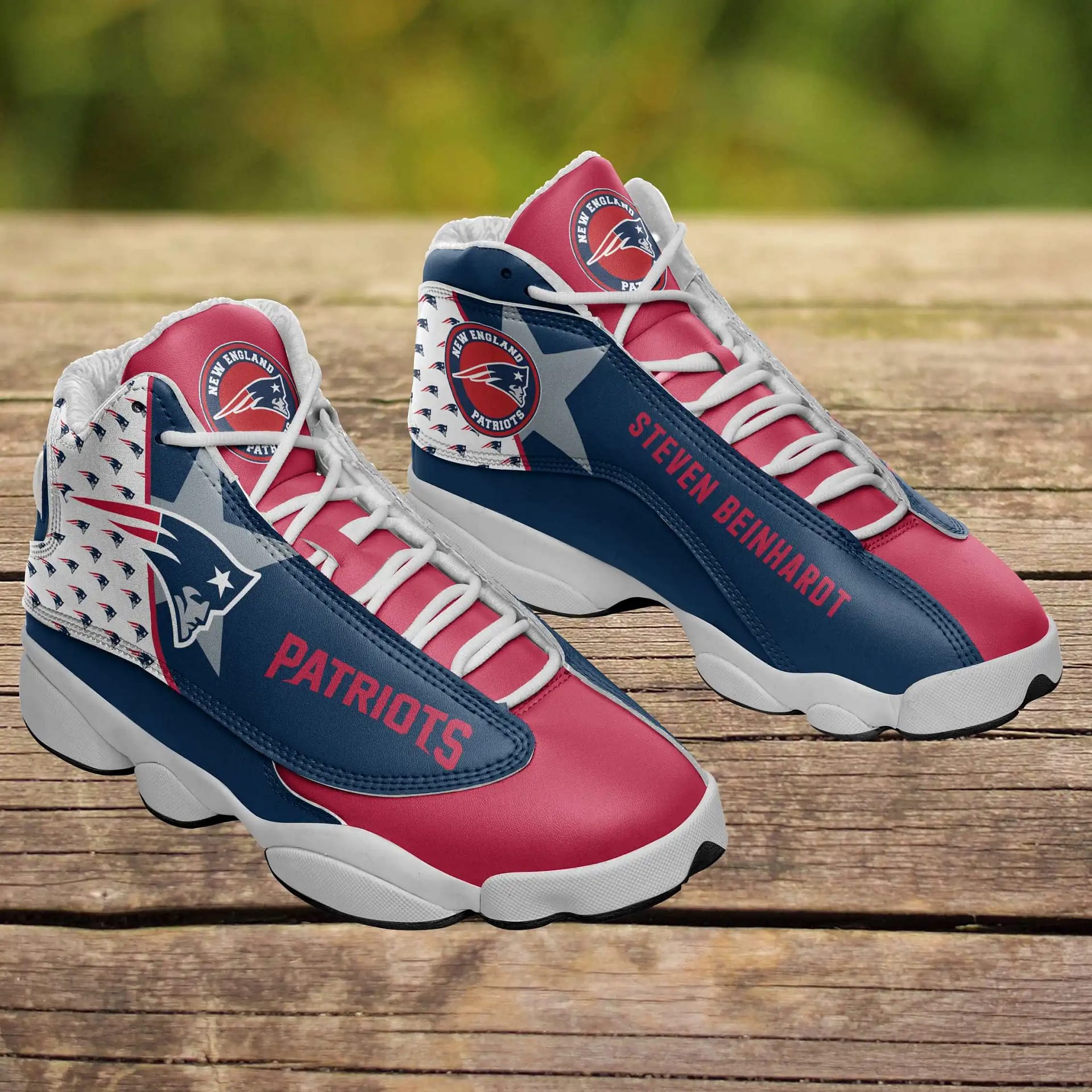 New England Patriots Air Jordan Shoes
