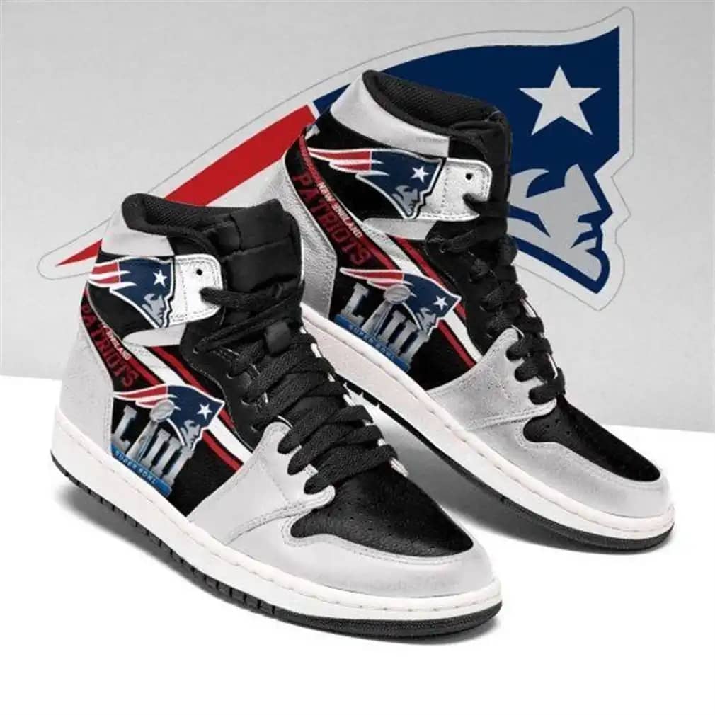 New England Patriots Nfl Team Sneakers Perfect Gift For Fans Air Jordan Shoes