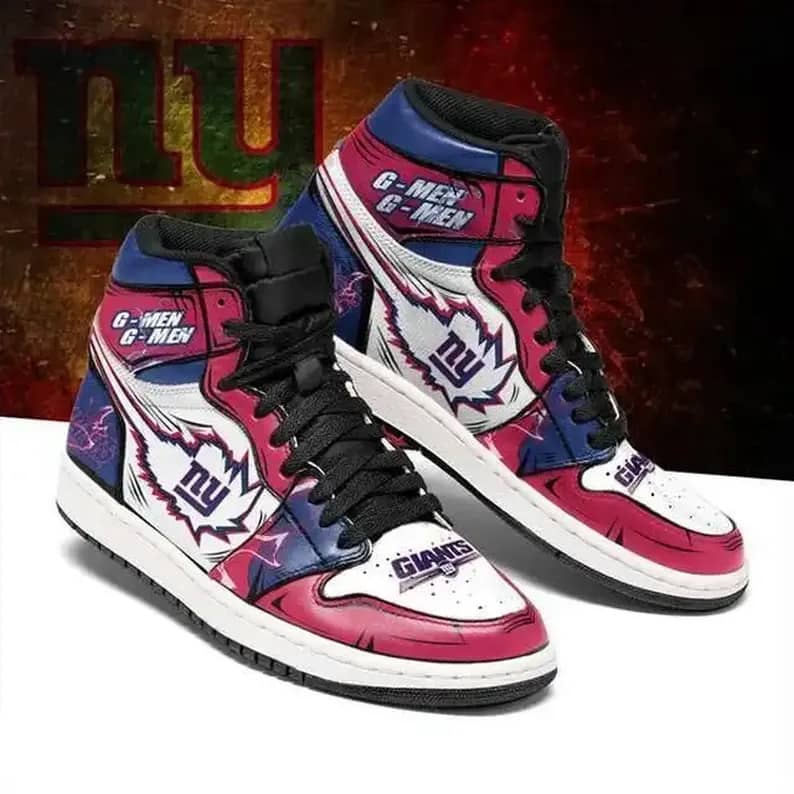 New York Giants Nfl Football Team Sneakers Perfect Gift For Fans Air Jordan Shoes