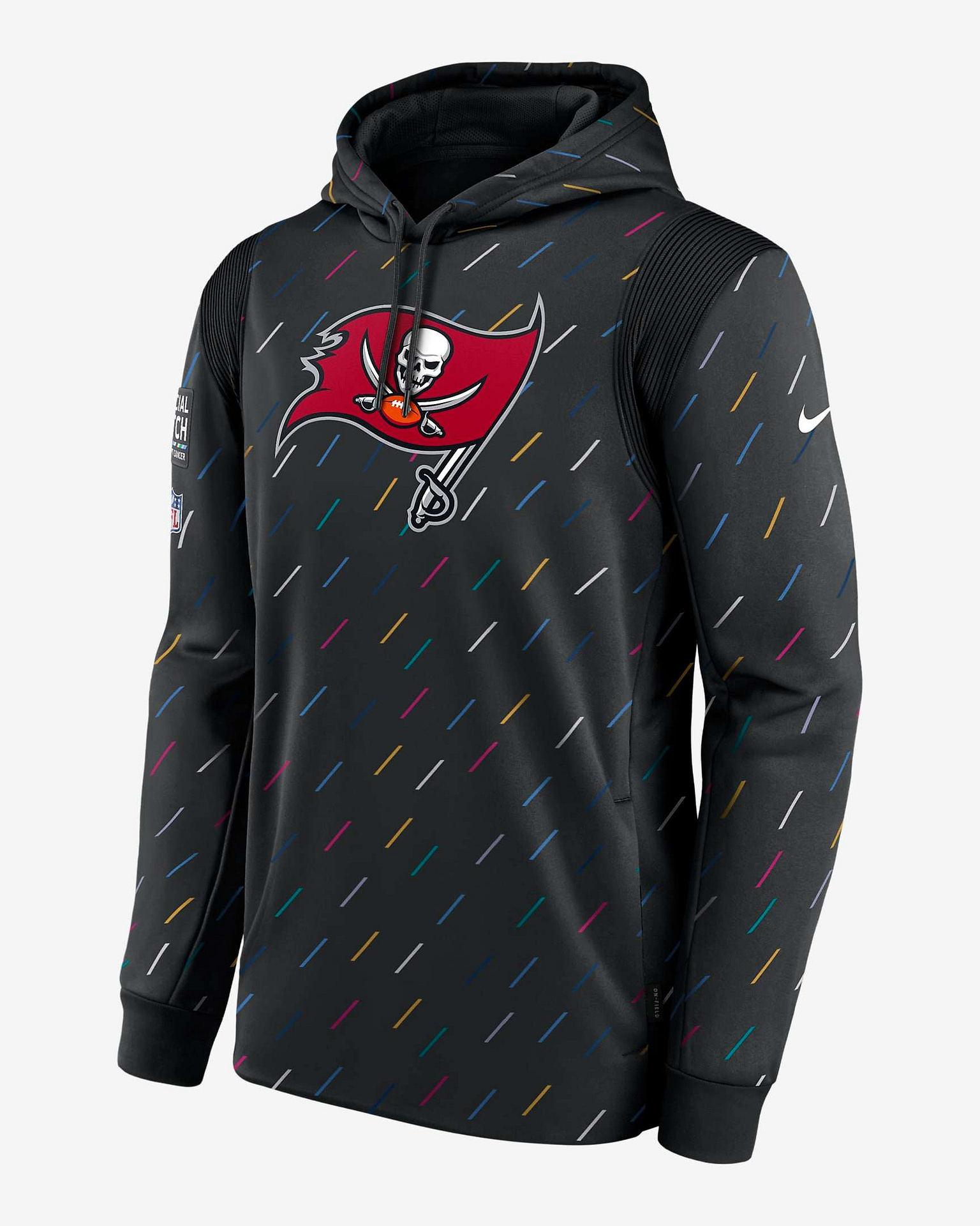 Inktee Store - Nfl Tampa Bay Buccaneers Team Therma Crucial Catch Pullover Hoodie Image