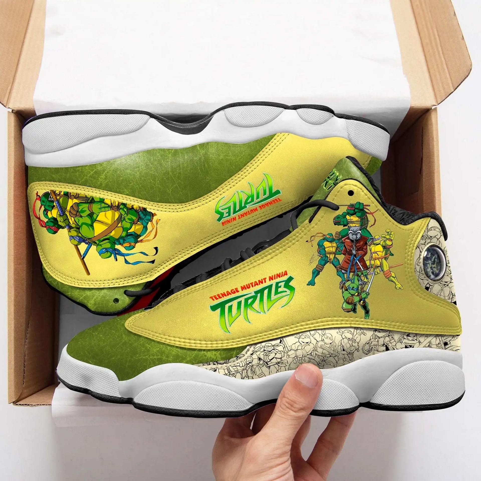 Ninja Turtles Air Jordan Shoes