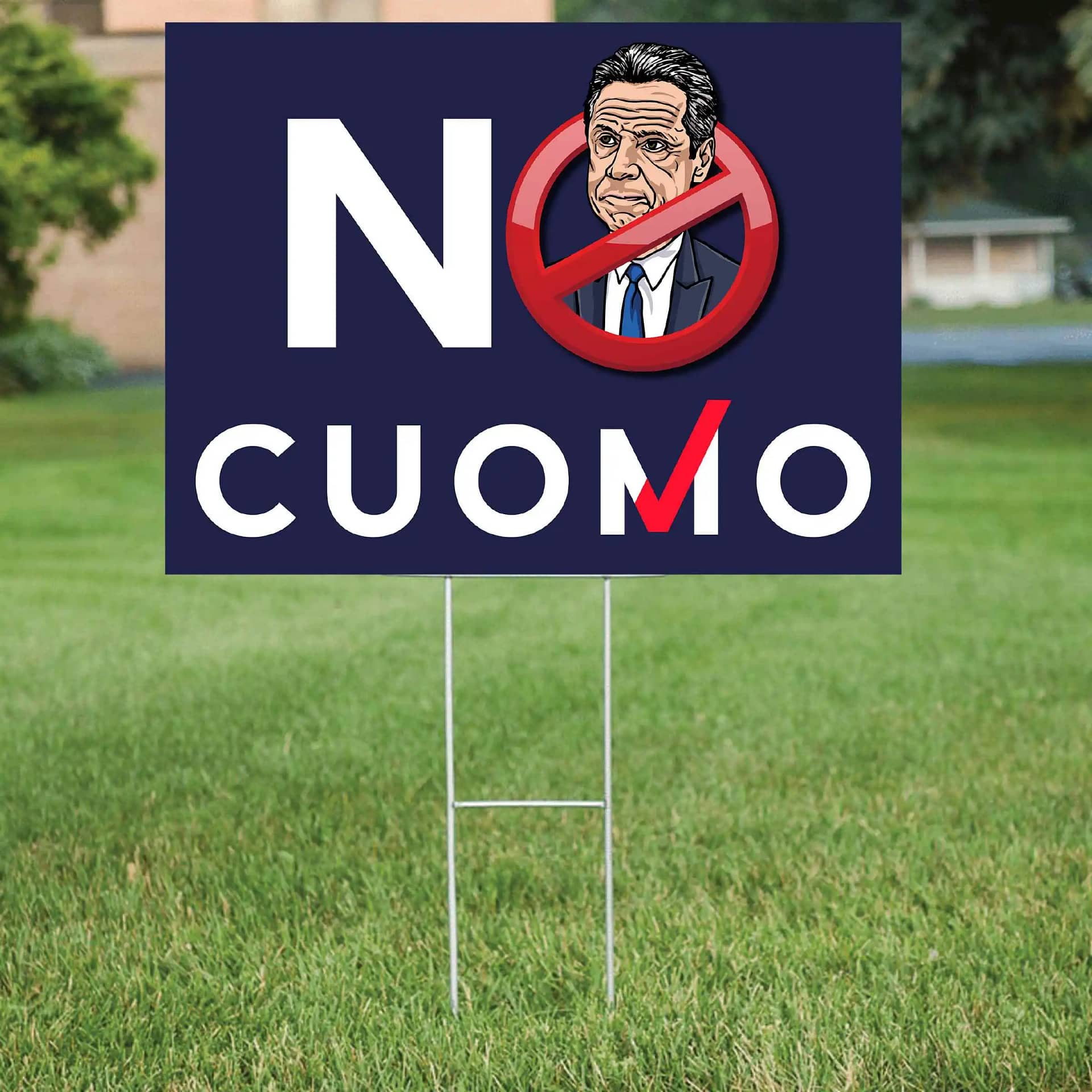 No Cuomo Andrew Cuomo Governor Ny New York Yard Sign
