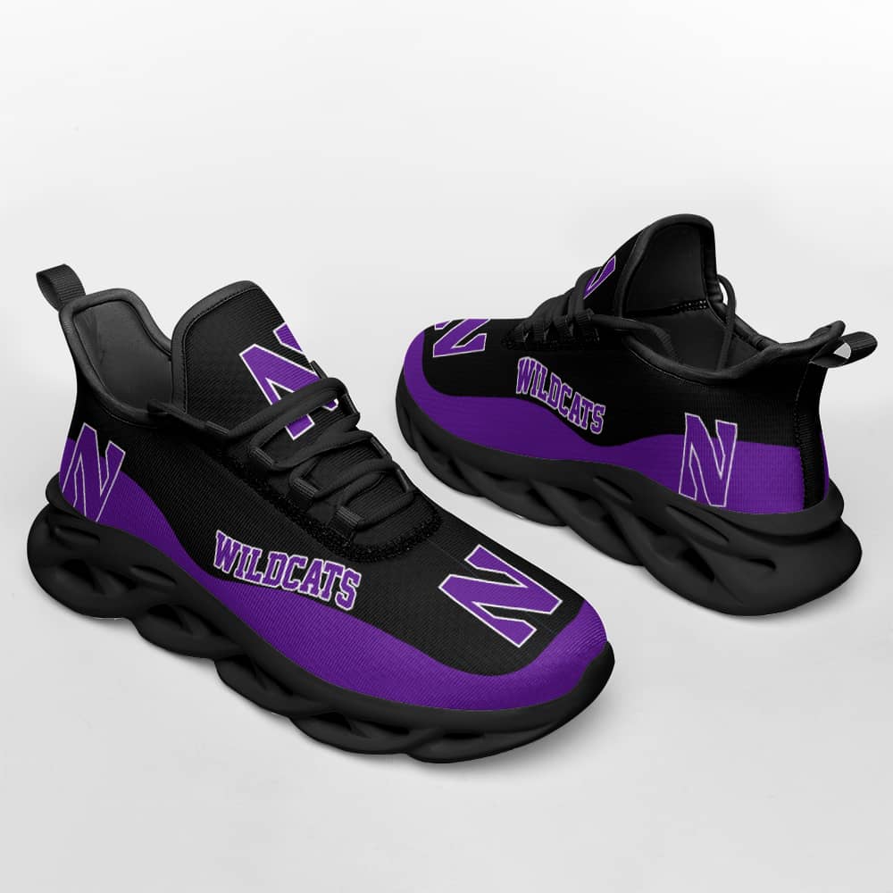 Inktee Store - Northwestern Wildcats Ncaa Team Urban Max Soul Shoes Image