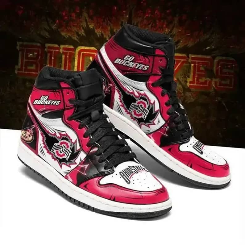 Ohio State Buckeyes Ncaa American Football Team Perfect Gift For Sports Fans Air Jordan Shoes