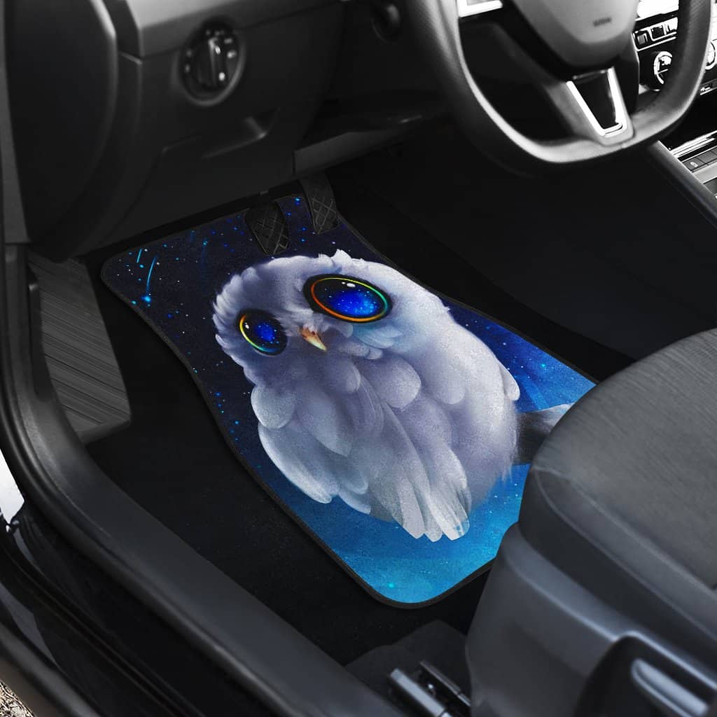 Inktee Store - Owl Front And Back Car Floor Mats Image