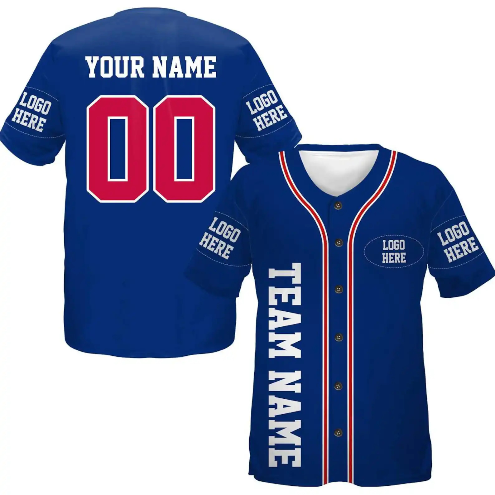 Personalized Buffalo Football Team Idea Gift For Fans Baseball Jersey