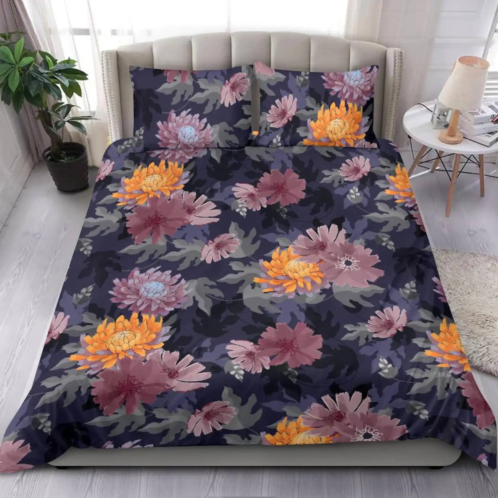 Purple Morning Magnificence Quilt Bedding Sets