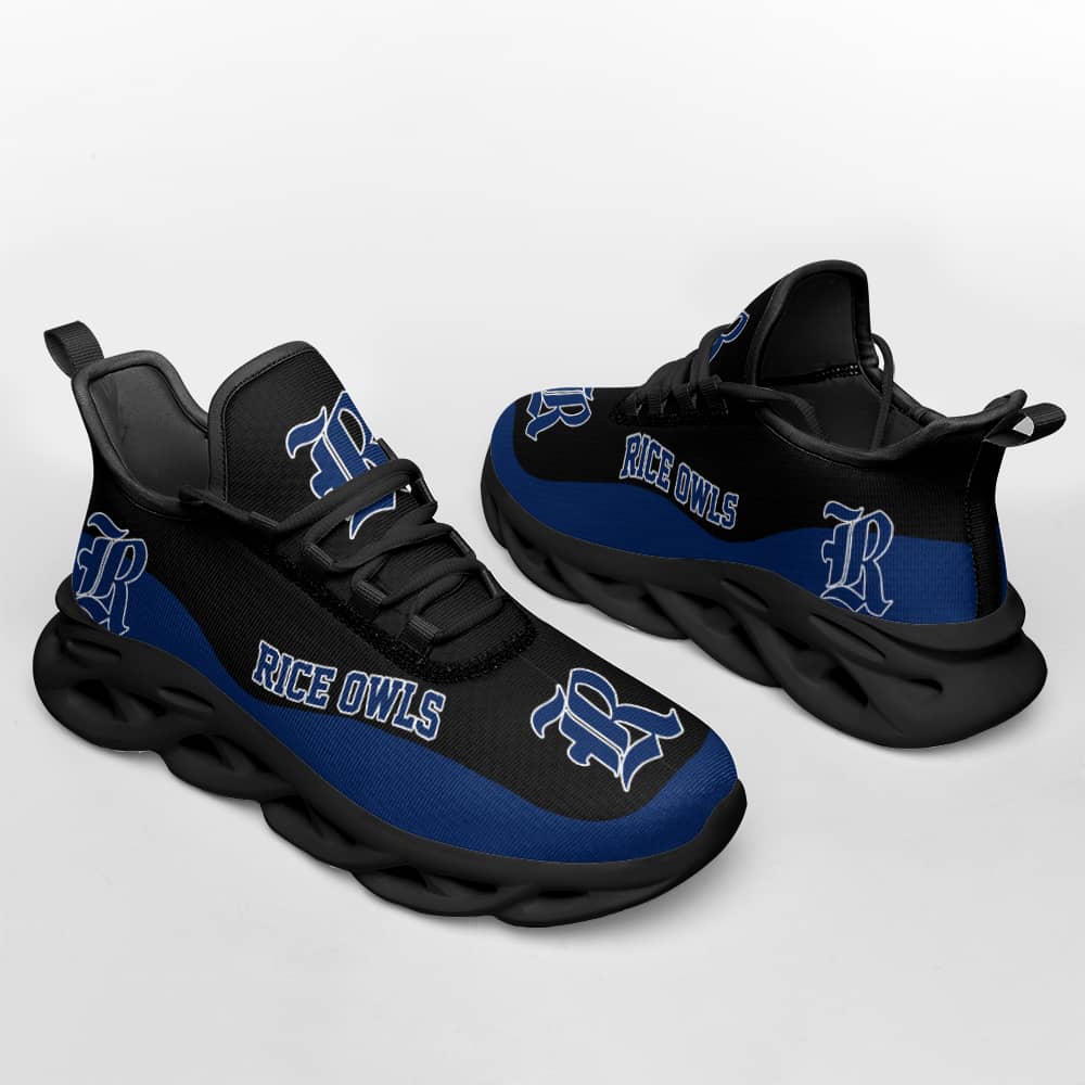 Inktee Store - Rice Owls Ncaa Team Urban Max Soul Shoes Image