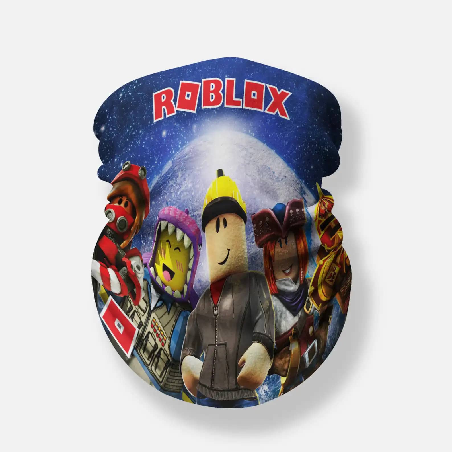 Roblox In The Moon Lego Kids Game Neck Gaiter