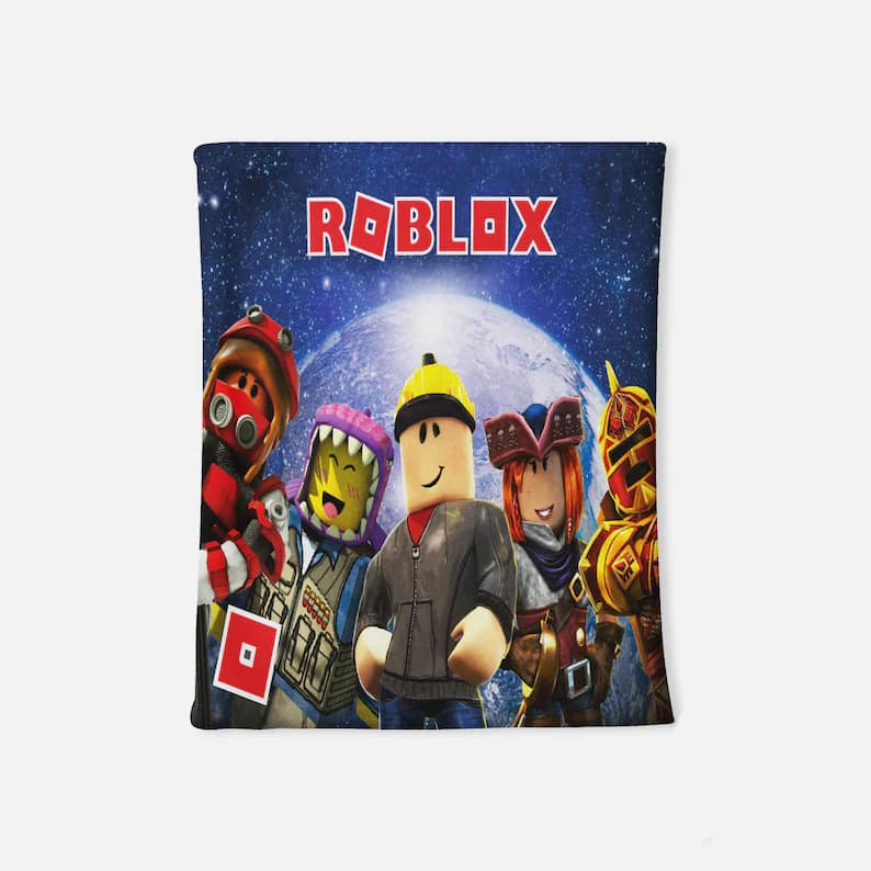Inktee Store - Roblox In The Moon Lego Kids Game Neck Gaiter Image