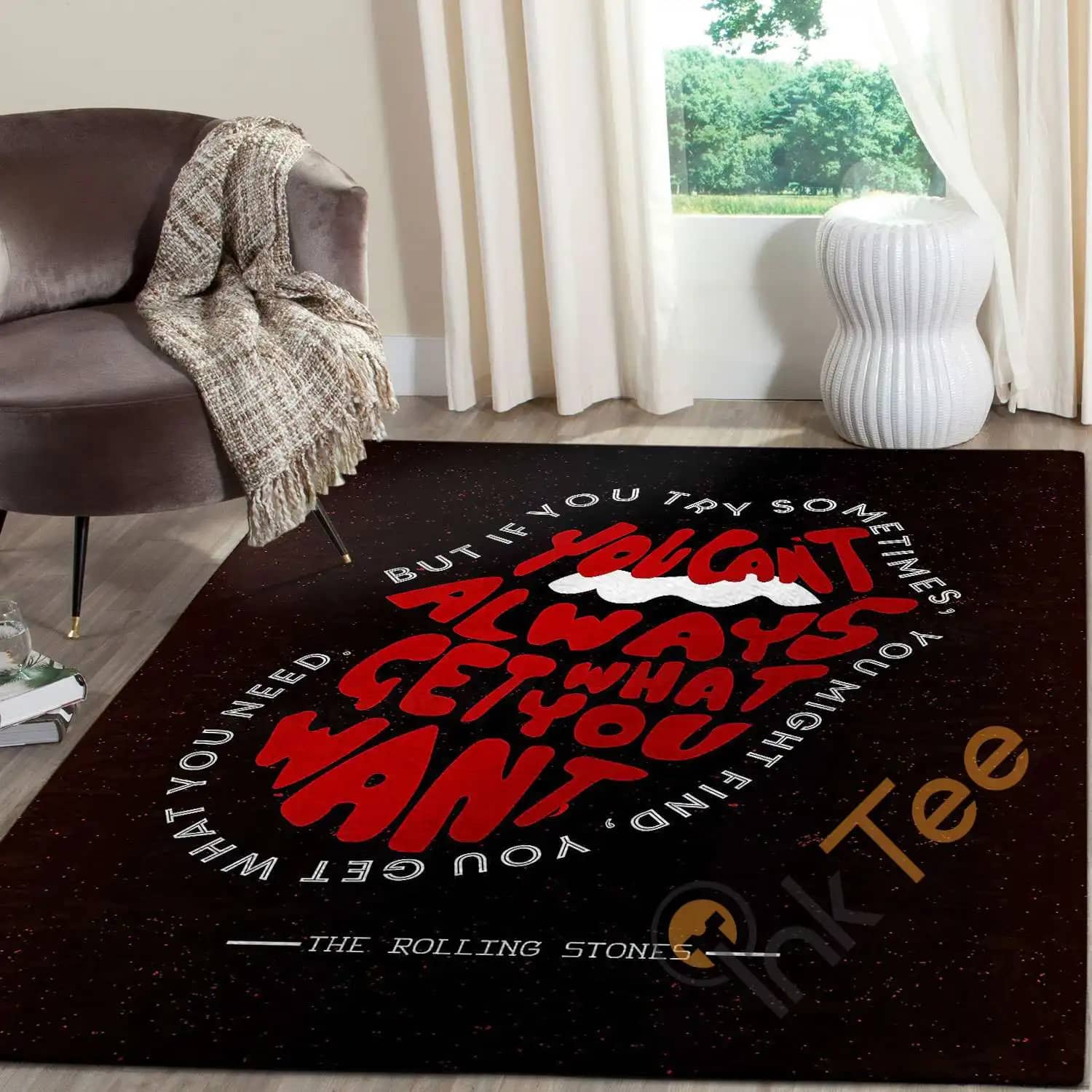 Rolling Stones You Can'T Always Get What You Want Rug