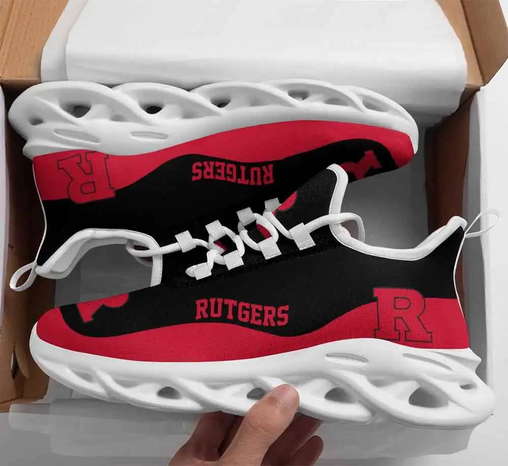 Rutgers Scarlet Knights Ncaa Team Urban Max Soul Sneaker Shoes
