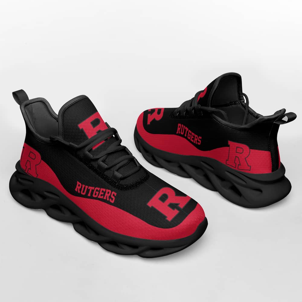 Inktee Store - Rutgers Scarlet Knights Ncaa Team Urban Max Soul Shoes Image