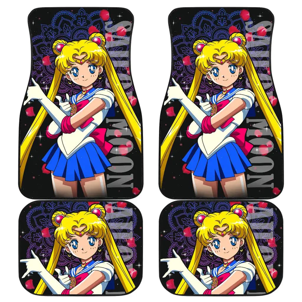 Sailor Moon Anime Car Floor Mats