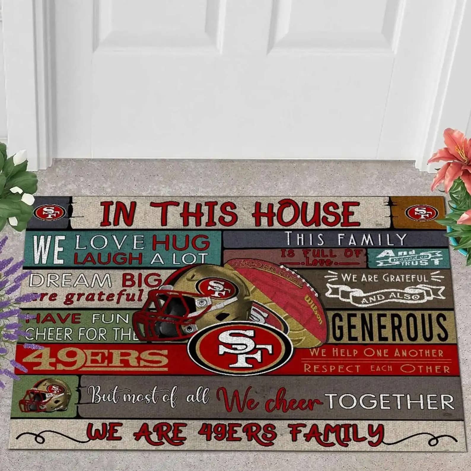 San Francisco 49ers Doormat