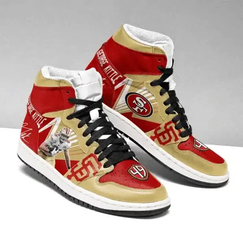 San Francisco 49ers Nfl Sports Team Perfect Gift For Fans Air Jordan Shoes