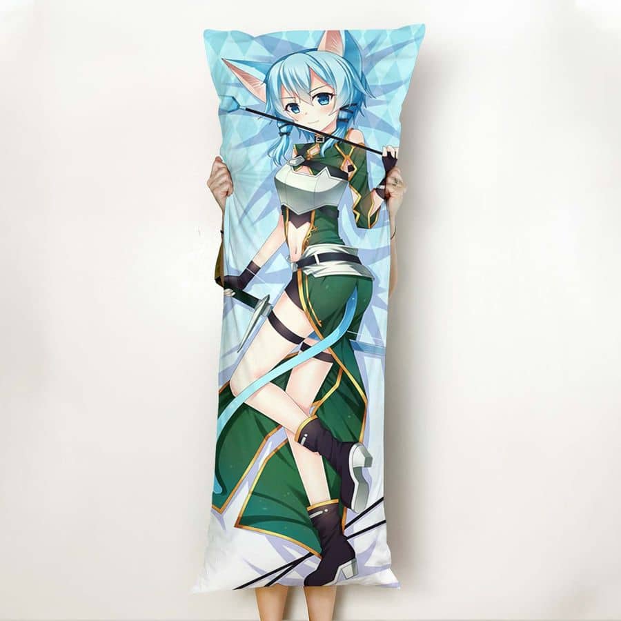 Inktee Store - Sao Sinon Anime Gifts Idea For Otaku Girl Pillow Cover Image