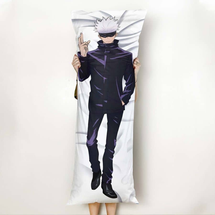 Inktee Store - Satoru Gojo Custom Jujutsu Kaisen Anime Gifts Idea Pillow Cover Image