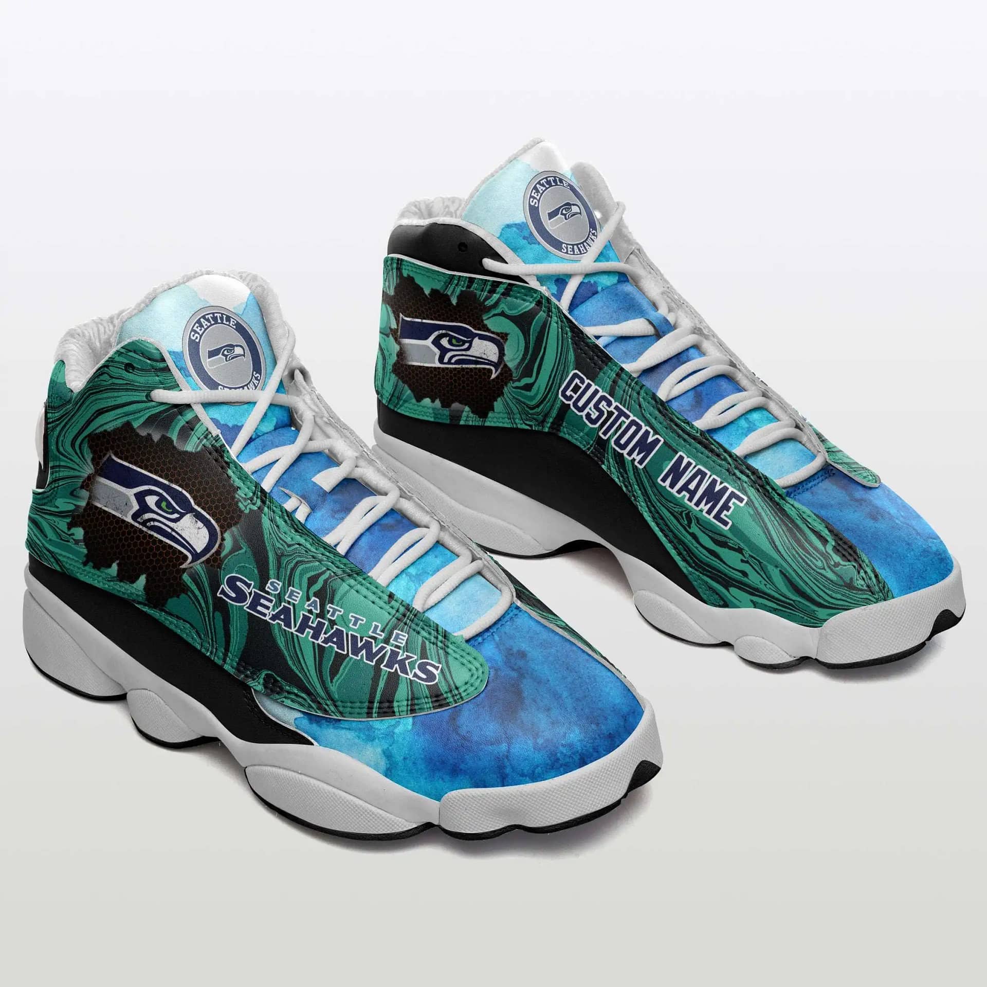 Seattle Seahawks Air Jordan Shoes
