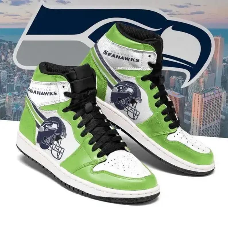 Seattle Seahawks Nfl Team Perfect Gift For Sports Fans Air Jordan Shoes